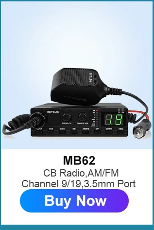 Radio CB Retevis MB62 Kit Completo - Con Antenna, VOX, Canali AM/FM Per Camionisti - Foto 10