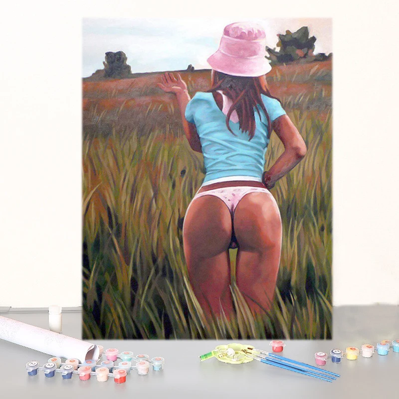 

КРАСОТА живопись по номерам рамка на заказ украшение для дома портрет Картина маслом DIY Рисование на холсте по номерам