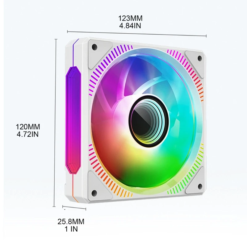 12cm PWM PC ̽ PC ǻ     4Pin ARGB   ð 濭 ũž ׼