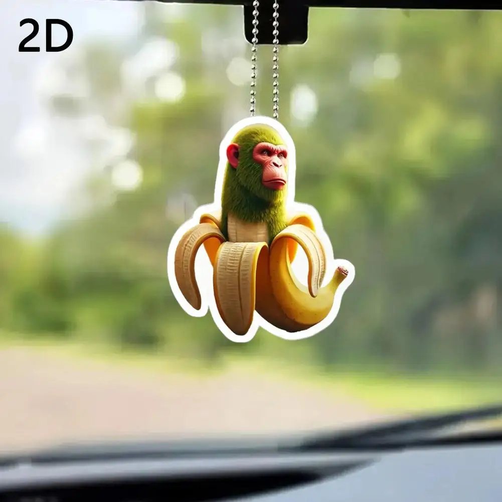 Funny Italian Brainrot Animals Keyring Accessory