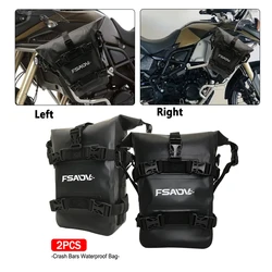 For BMW F650GS F700GS F800GS Adventure F650 GS F700 GS F800 GS ADV Frame Crash Bars Waterproof Bag Repair Tool Placement Bag