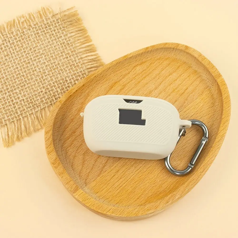 Durable Silicone Earphone Cover - Solid Color Protective Accessory