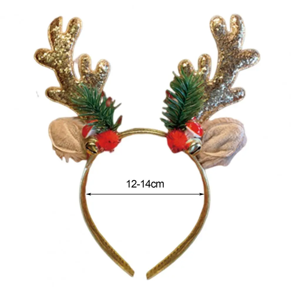 Antler Headband Christmas Reindeer Headband Costume Festive Christmas Set for Women Antler for Holiday