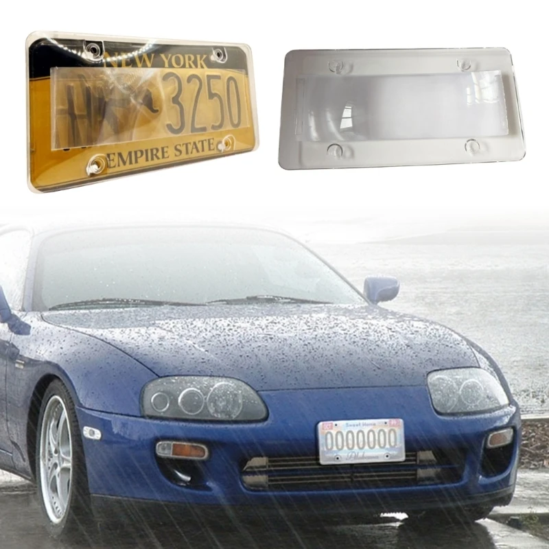 Number Plate Tag Cover & Auto Plate Holder 3