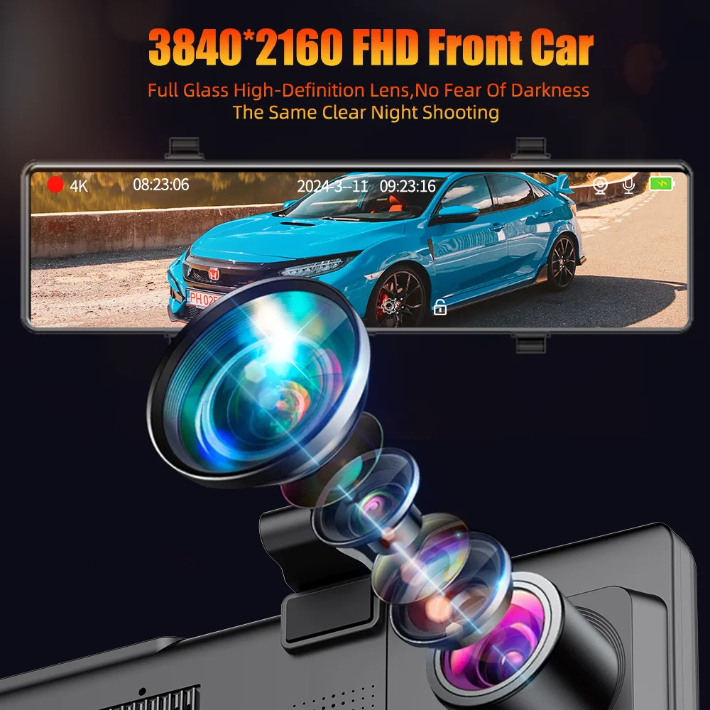 Aprilboy 4K ̷ ڵ DVR , 12 ġ ġ ũ Ʈ ̵ ī޶,   ĸ  ī޶, ĸ麸, Ʈ   ķ