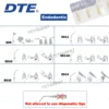 Woodpecker DTE Dental Ultrasonic Scaler Tips Periodontics Endodontics Scaling Tips Fit NSK SATELEC Scaler Handpiece Dental Tools 6