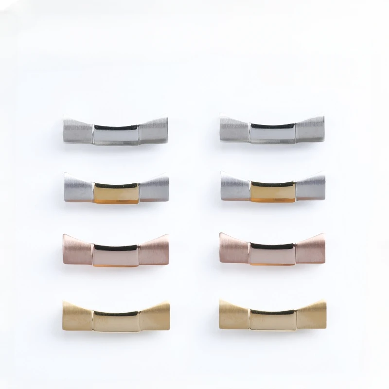 Per Rolex Sostituisci Original Daytona 19 20 21Mm Black Green Water Ghost Serie Gmt Collegamento Solido In Acciaio Inossidabile Antiruggine