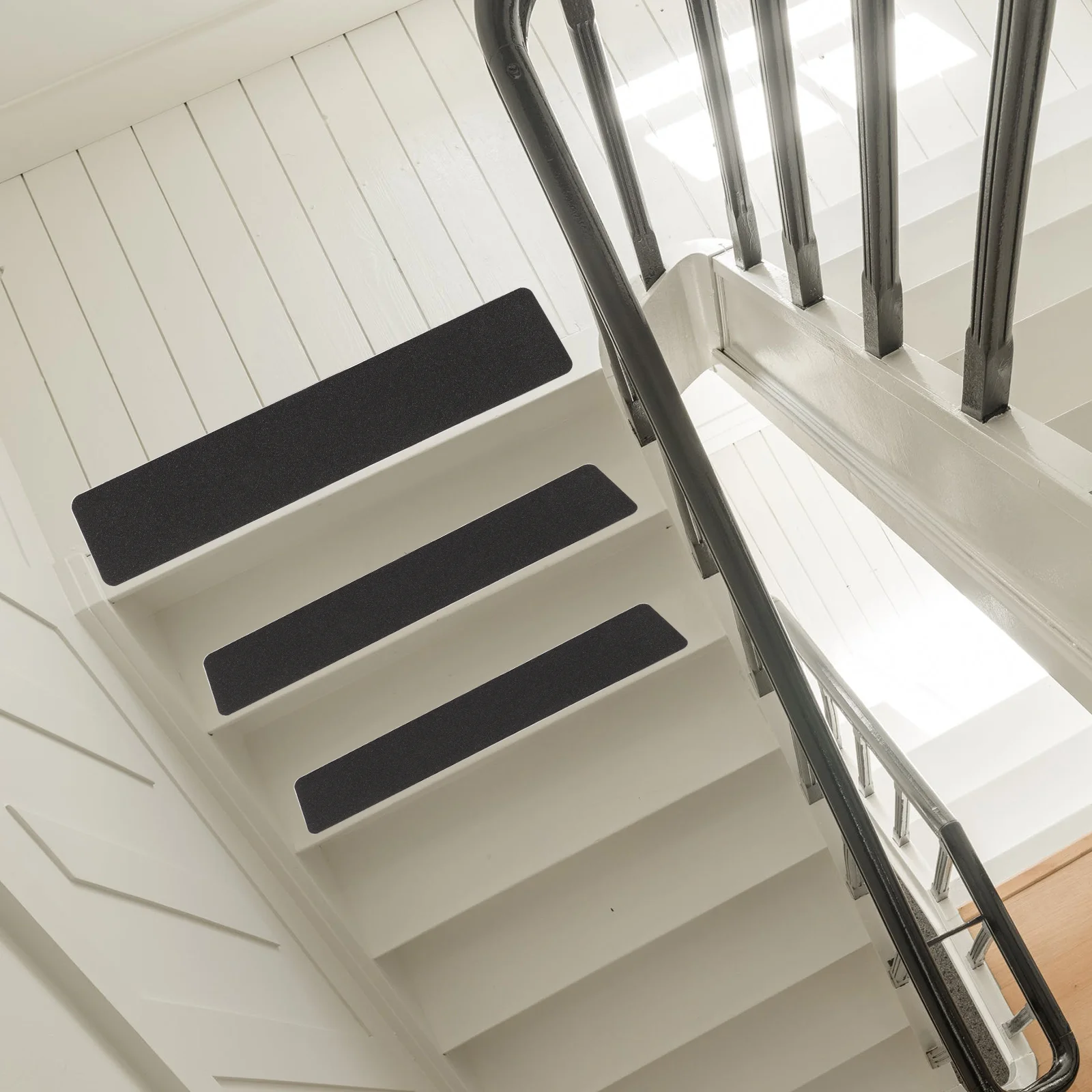 5 Pcs Stair Anti-slip Tape Stair Strips Outdoor Step Treads Tapes Ladder Pvc Staircase