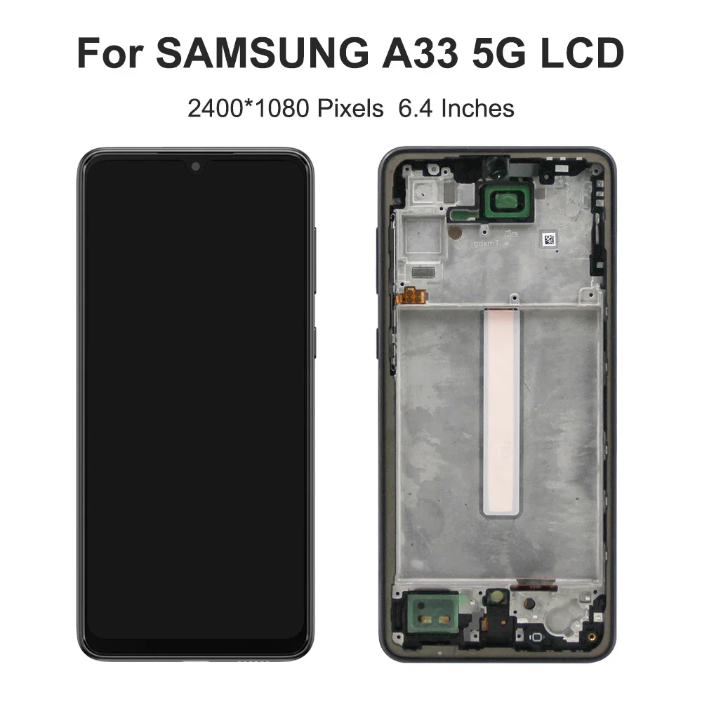 A33 5G dla Samsung 6.4 ''For Ori A336E A336B A336B A336E/DS A336M A3360 wymiana zespołu digitizera z wyświetlaczem LCD