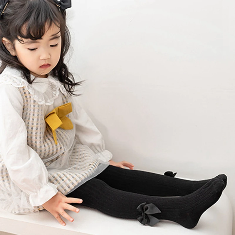 Butterfly Kids Girls Tights Elastic Winter Autumn Warm Fashion Stockings for 1-12Y Princess Girl Children Party Home Leg Warmmer