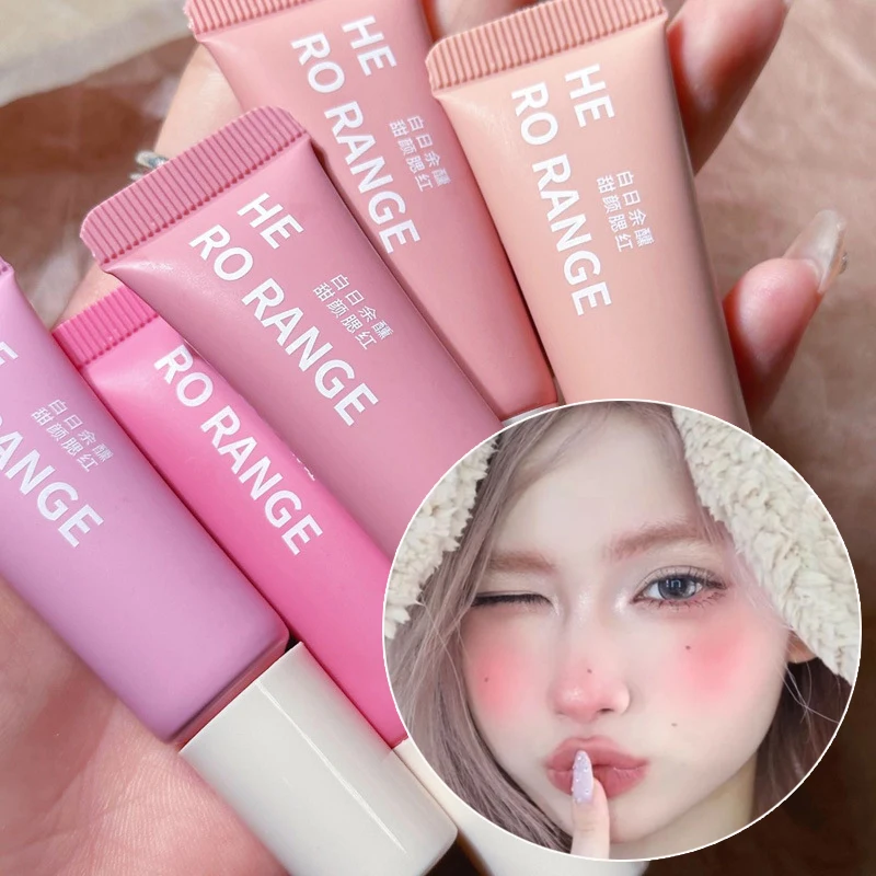 5 Colors Waterproof Liquid Blush Face Contour Brighten Multi-purpose Eyes&lips Makeup Blush Stick Cosmetics
