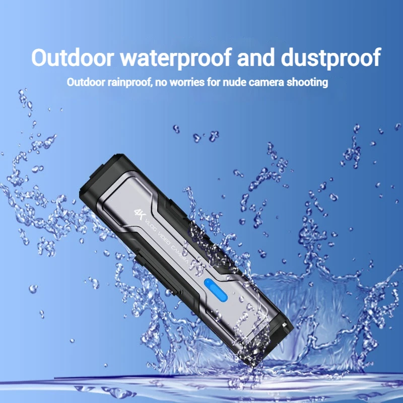 Outdoor 4K Head-Mounted Video Camera Hands-Free Sports Camera WiFi APP Control Electronic AntiShake Time-lapse Recording Loop