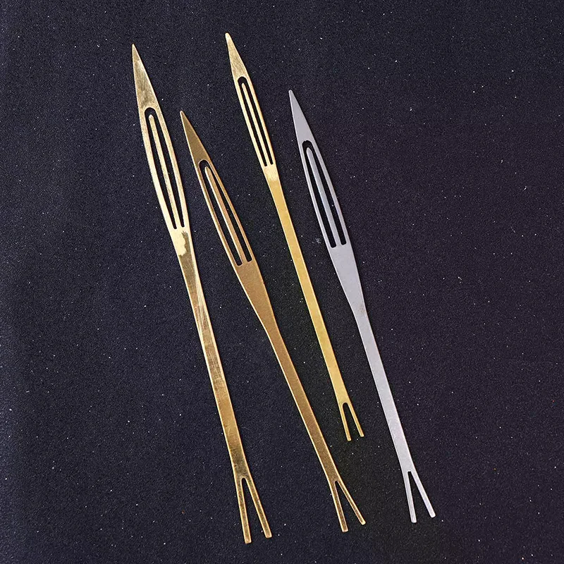 2Pcs Rustproof Fishing Net Mending Needle -Net Repair Shuttles Weaving Tool Durable Fishing Line Accessories For Angler Supplies