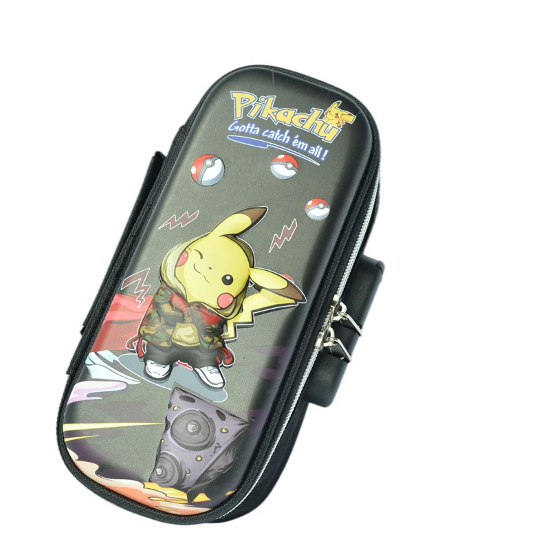 

2023 Pokemon Pencil Bags Anime Pikachu Student Stationery for Chlidren Password Lock Pencil Case School Supplies Pen Pouch Gifts