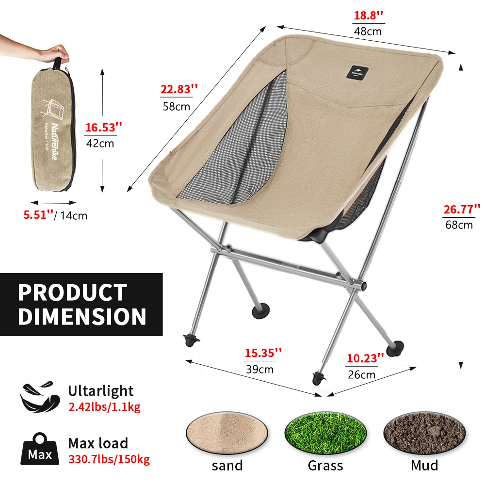 Ultralight Folding Moon Chair 5