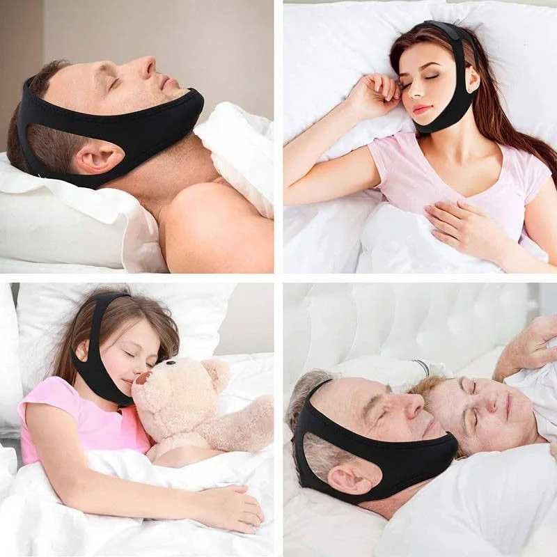 Adjustable Neoprene Anti Snoring Chin Strap 3