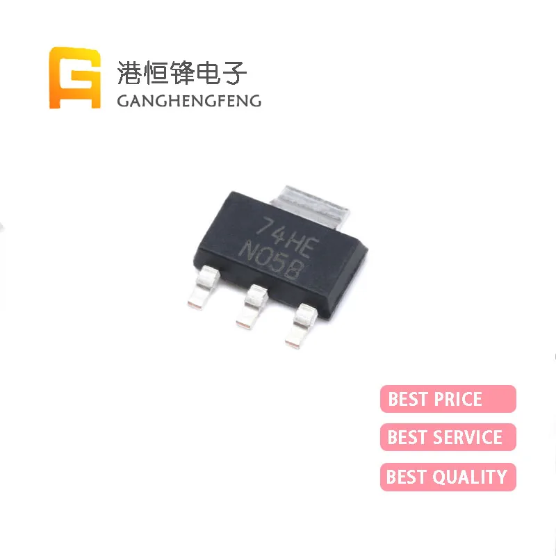 

10PCS LM1117IMP-3.3 N05B LM1117MPX-3.3 N05A LM1117IMP-5.0 N06A LM1117MP-5.0 N06A LM1117MPX-ADJ N03A LM1117MPX-ADJ N03B SOT223