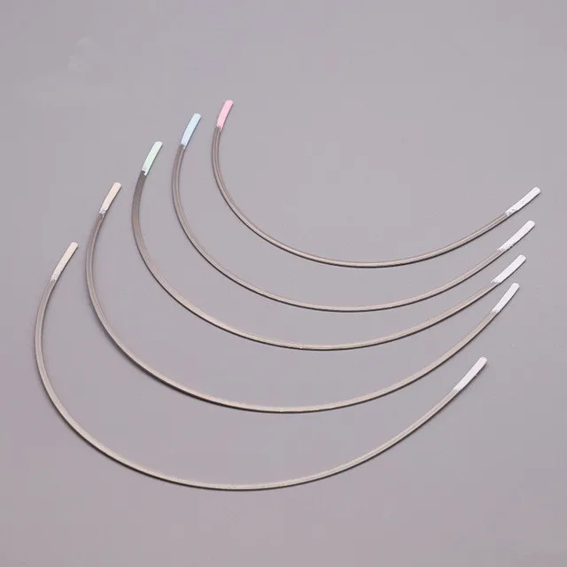 Stainless Steel Shaping Lacquer Handmade Underwire Bra Making Supply 6 Pair