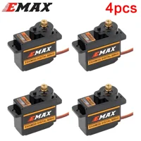 EMAX ES08MD II ES08A II Mini Metal Digital Servo 12g for RC Model Airplane High-Speed Mini Metal Gear for FPV RC Airplane Fixed 2