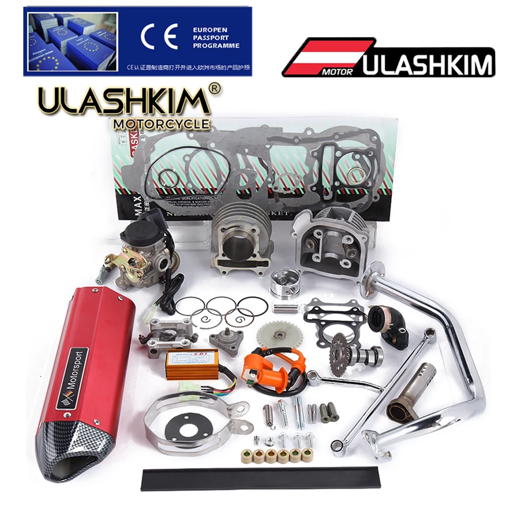 Gy6 50 80 Upgrade 100 Cc 137qma Qmb139 4 Stroke Cylinder Kit Head