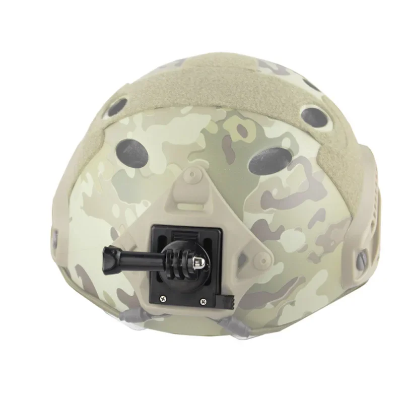 Support De Casque Tactique Pour Caméra GoPro Avec Adaptateur NVG – Sinairsoft, Fixation Ajustable