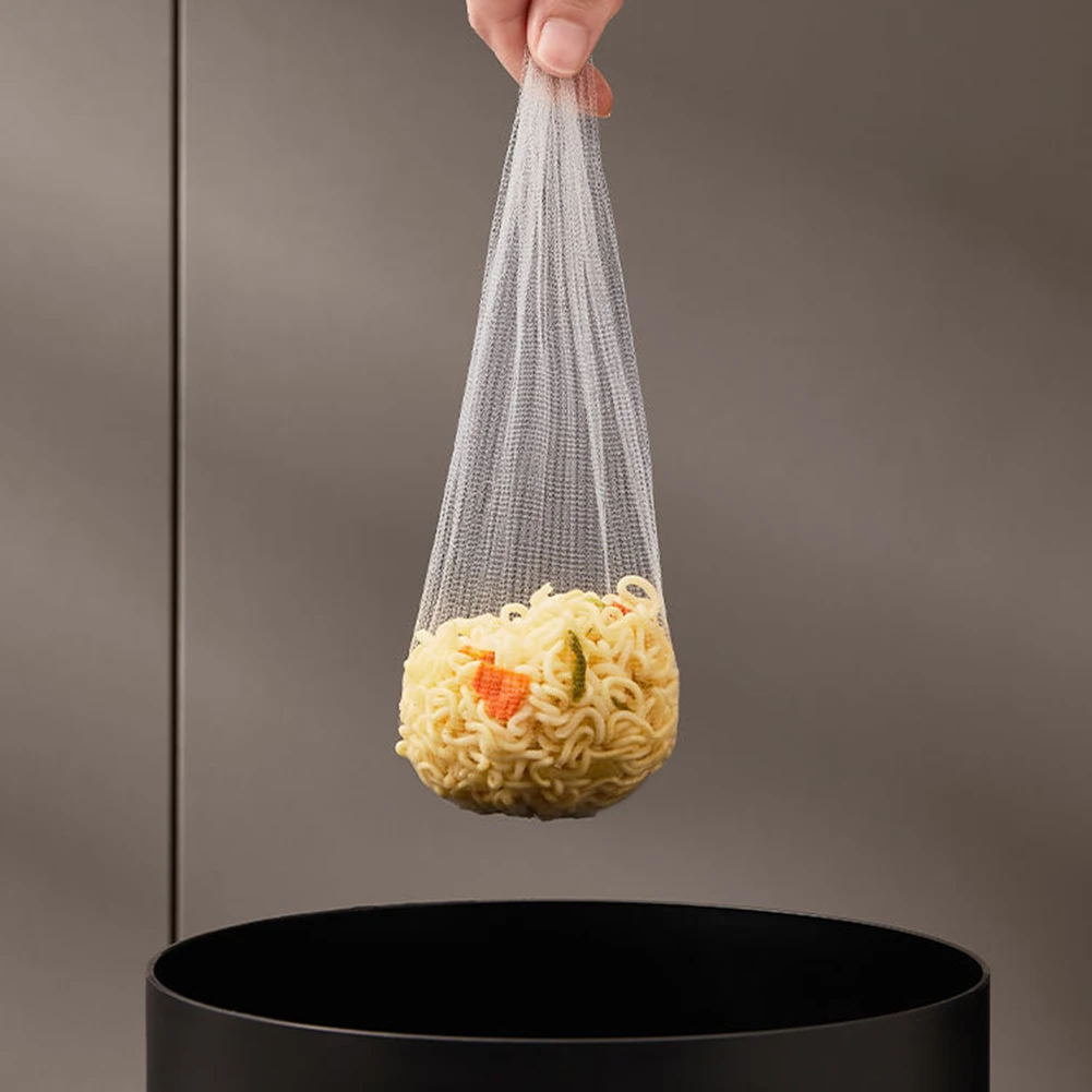 1 filtro per lavello a ventosa, scolapiatti con rete fiter per filtrare i rifiuti della cucina, cestello per lavello ad angolo triangolare 5