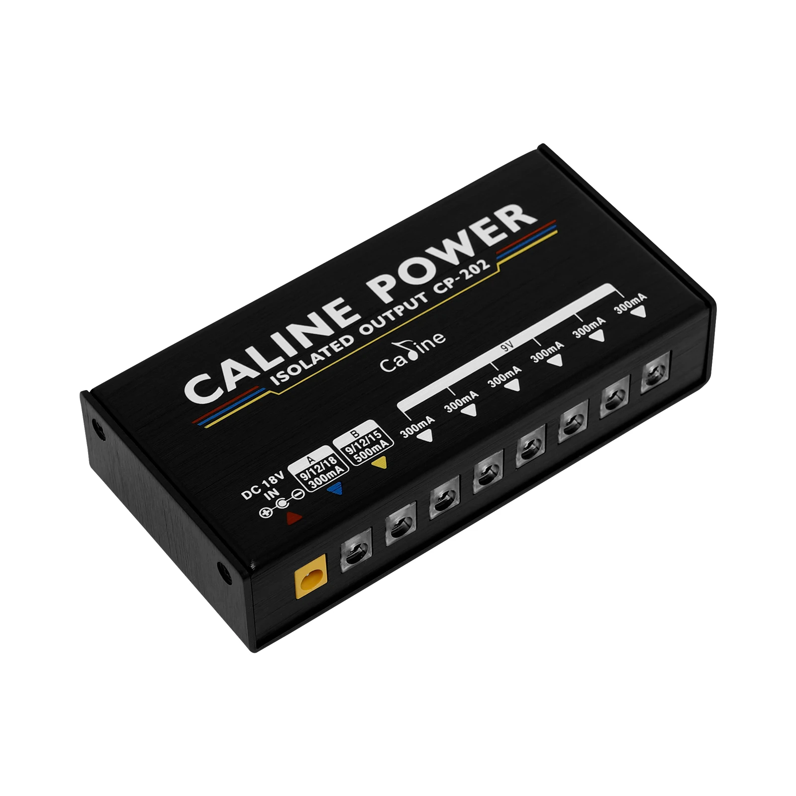 Guitar Effect Pedal Caline Guitar Pedal DC 9V/12V/15V/18V Power Supply 36W 8 Truly Isolated Outputs CP-202 Adapter Parts