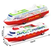 1PC Cruise Boat Ship Model Collection Pull Back Sliding Steamship Gliding Toy Gift For Kids Children Game Novelty Gag Toys 6