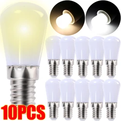 1/10pcs Mini LED Refrigerator Light Bulbs E12/E14 Light Bulbs LED Refrigerator Lamp Screw Bulb for Refrigerator Display Cabinets