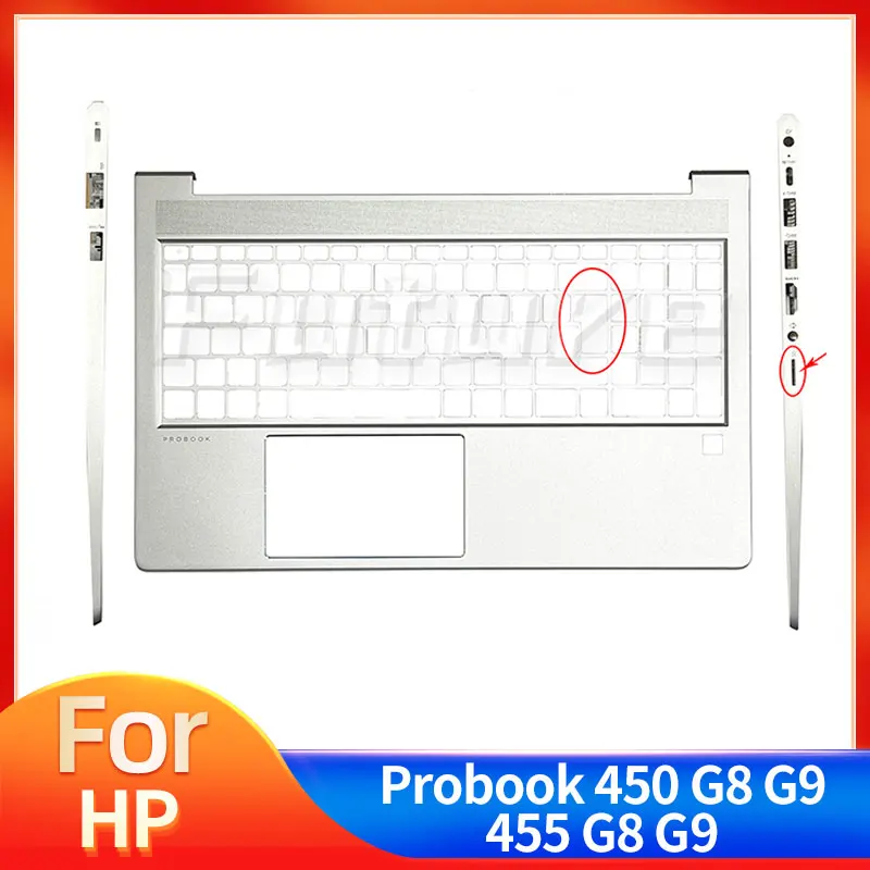 Nuovo Palmrest Coperchio Superiore Big Enter Per Hp Probook 450 G8 G9 455 G8 G9 Silver