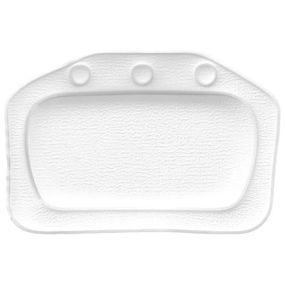 1pc PVC Neck Bathtub Cushion Soft Headrest with Suction Cup SPA Bath Pillow Bath Tub Accessories