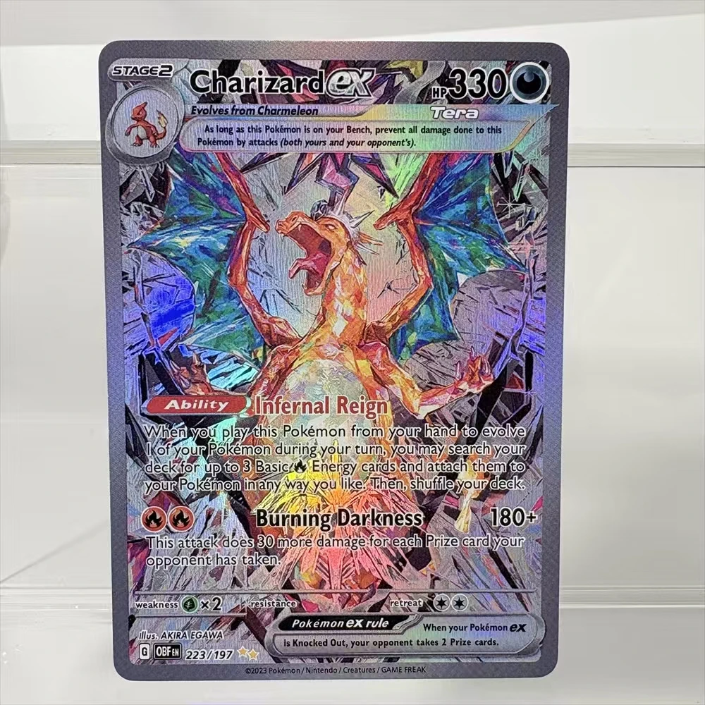 ポケモンカードホログラフィックリザードン Ex GX タツノオトシゴ VMAX