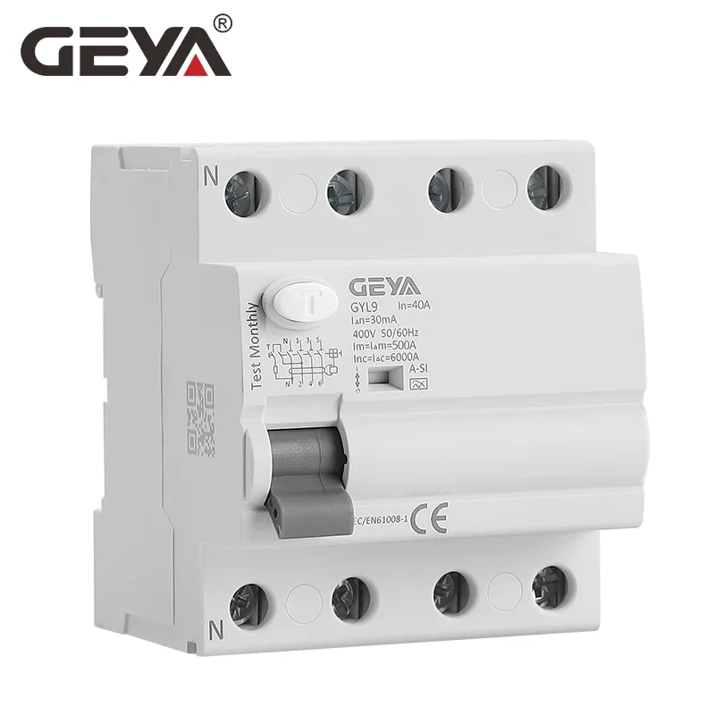 geya tipo tempo atrasado rcd rccb elcb interruptor eletromagnetico super immunised 02