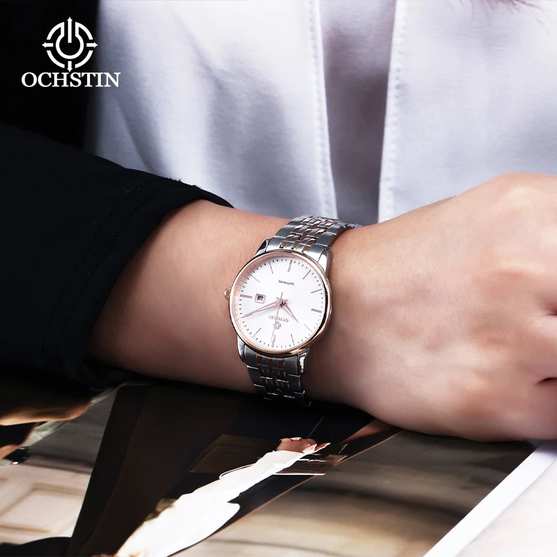 OCHSTIN Hot Model 2024 Dreamer Series Simple and Comfortable Japanese Quartz Movement Waterproof Watch Quartz Watch