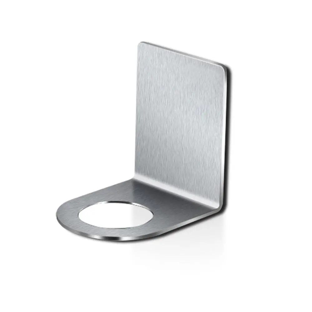 Stainless Steel Bottle Free of Punch Metal Hook Wall Mounted Soap Bottle Holder Hanger Stand Traceless Kitchen Supplies