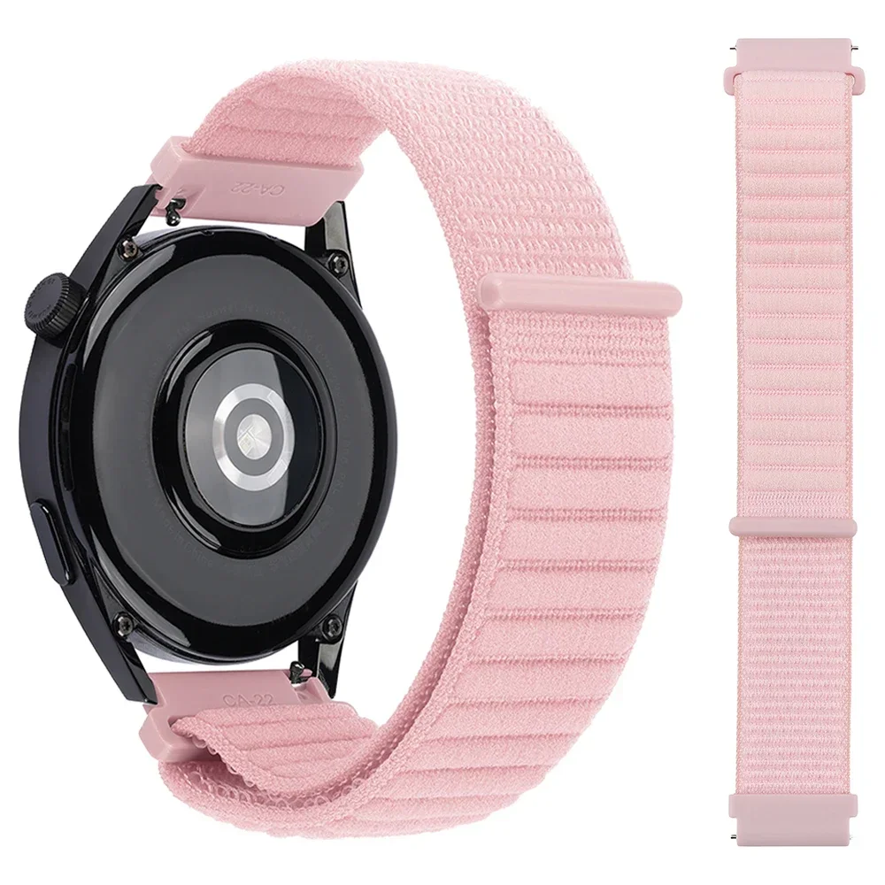 Braided Nylon Sports Watch Strap, 20-22mm