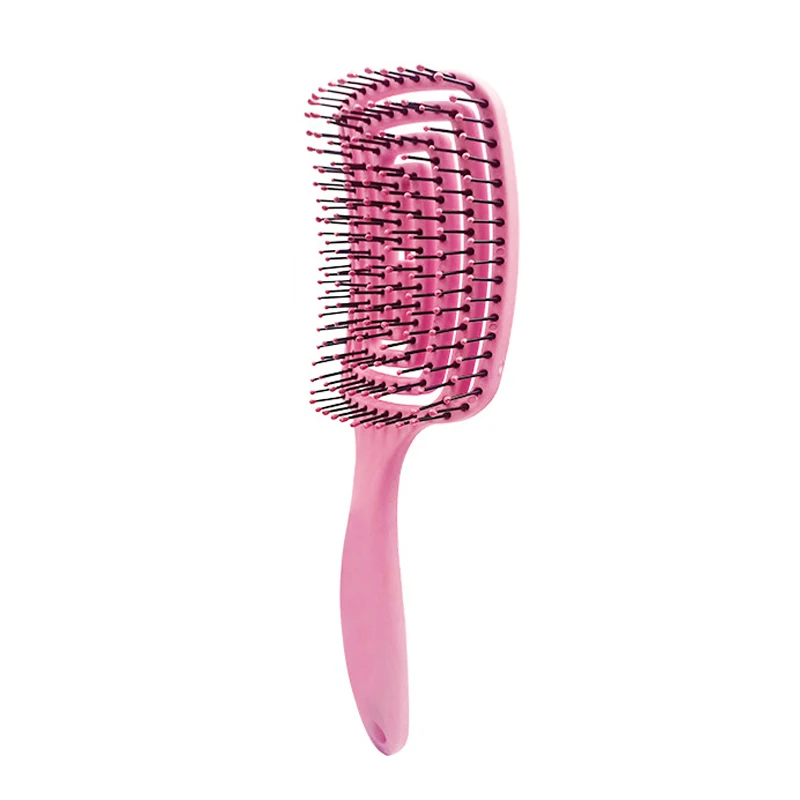 Hair Brush Comb Girls Hair Scalp Massage Comb Hairbrush Bristle Nylon Women Wet Curly Detangle Hair Brush for Salon Hairdressing Styling Tools