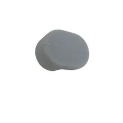 Electric Scooter Rear Fender Silicone Hook Cover - Weatherproof Back Mudguard Shield Accessory (Grey)