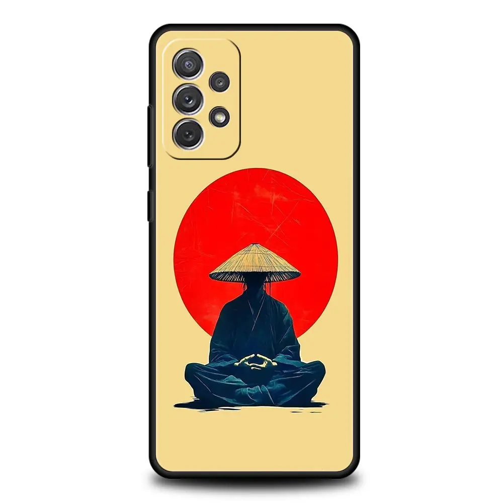 Japanese Style Art Phone Case with Traditional Design