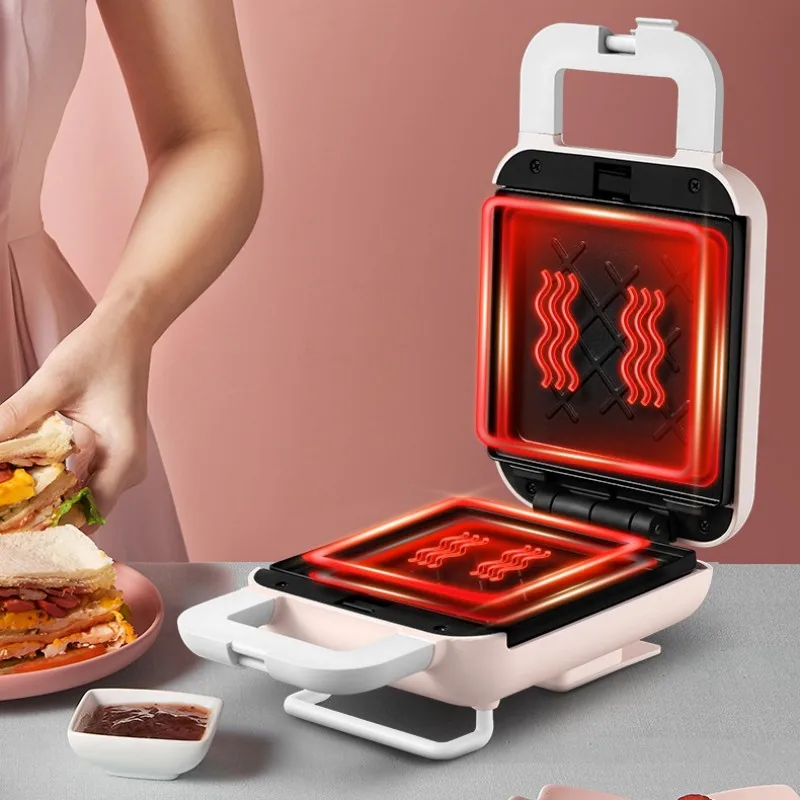 Tostadora Retro Para el hogar, máquina de desayuno multifunción, tostadora  pequeña con calefacción para sándwich - AliExpress