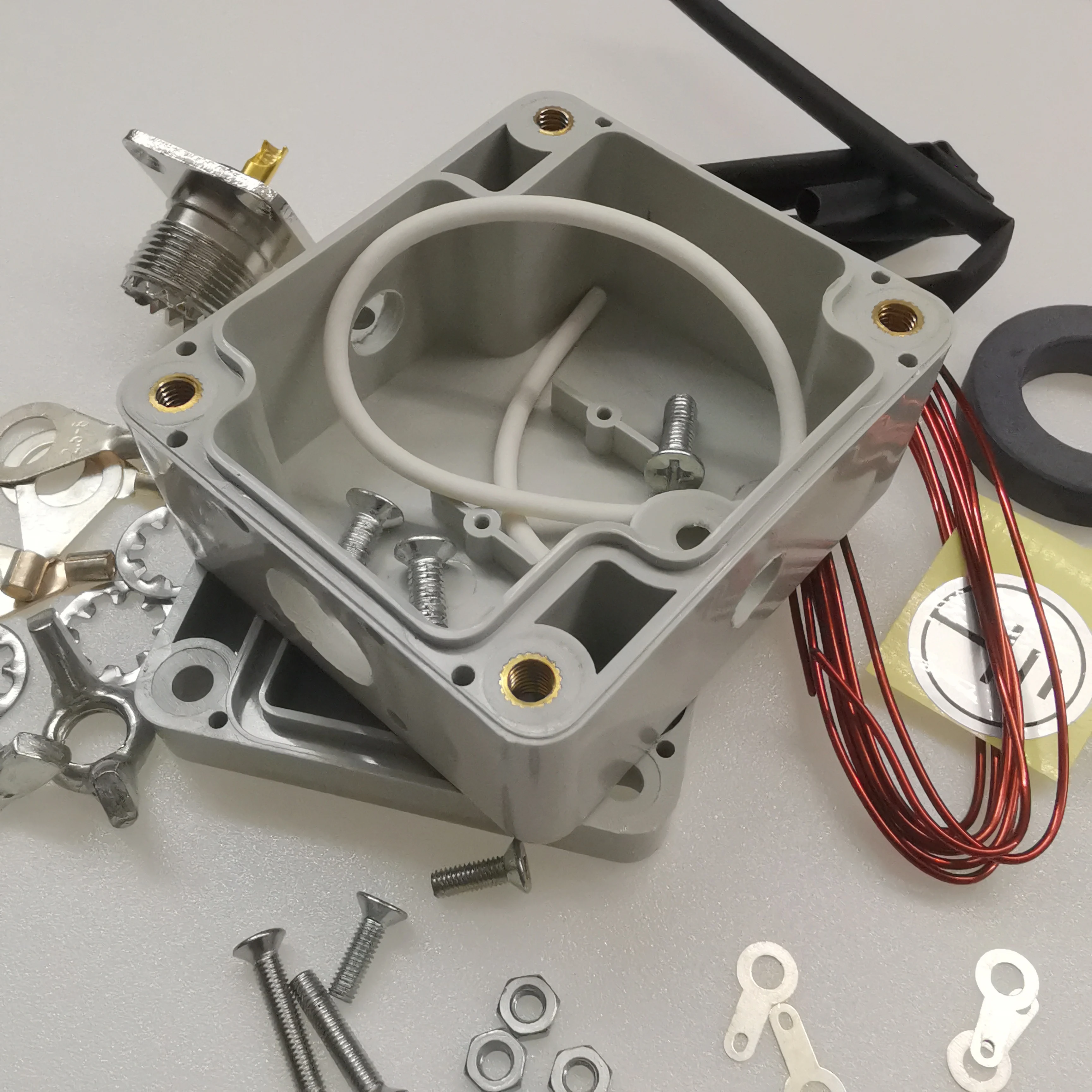 antena de ondas curtas balun kit antena ham nxo 100 anel magnetico j 01