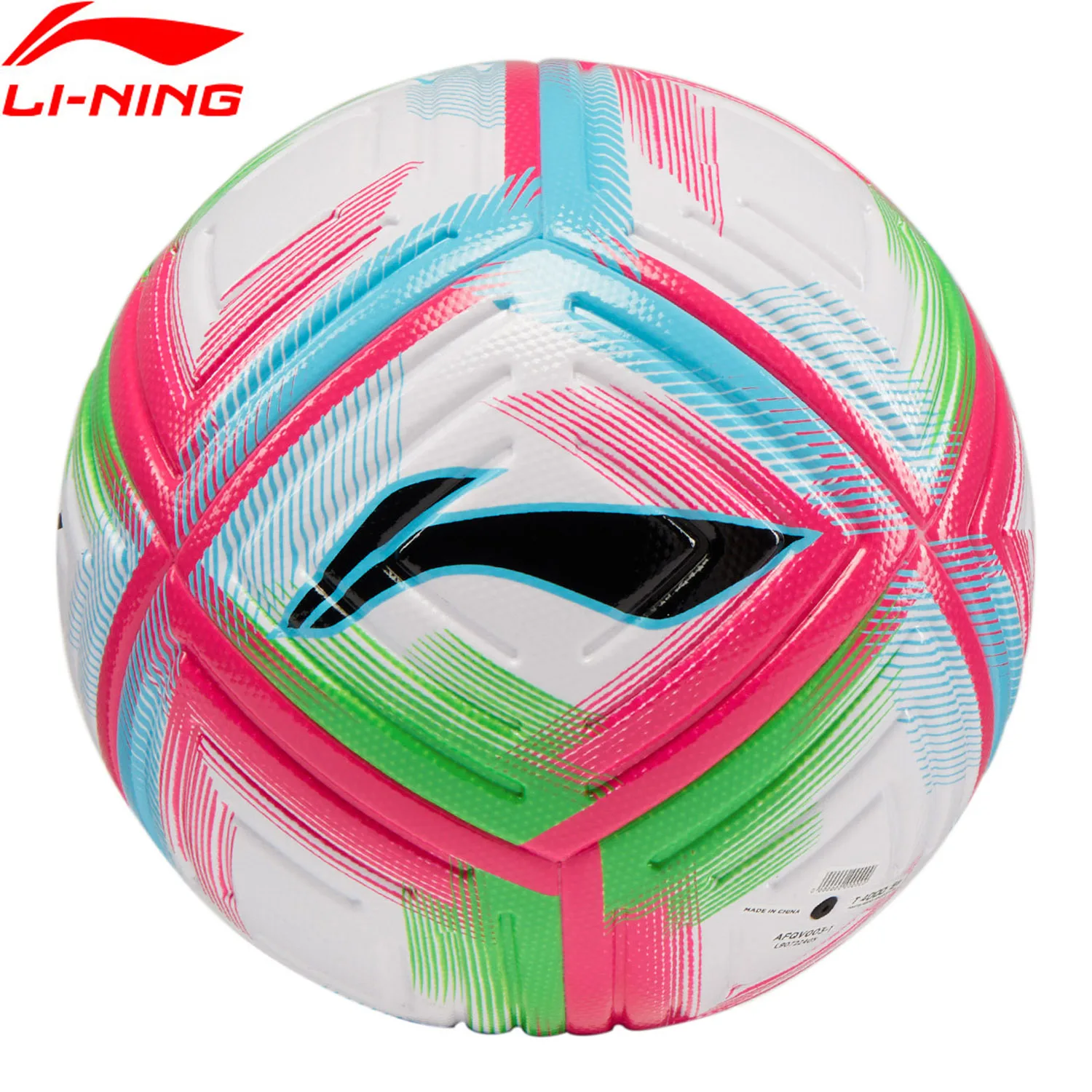 Li-ning unisexe T4000 ballon de Football compétition professionnelle taille 5 TPU + TPE non gonflé extérieur intérieur Sport ballons de Football AFQV003