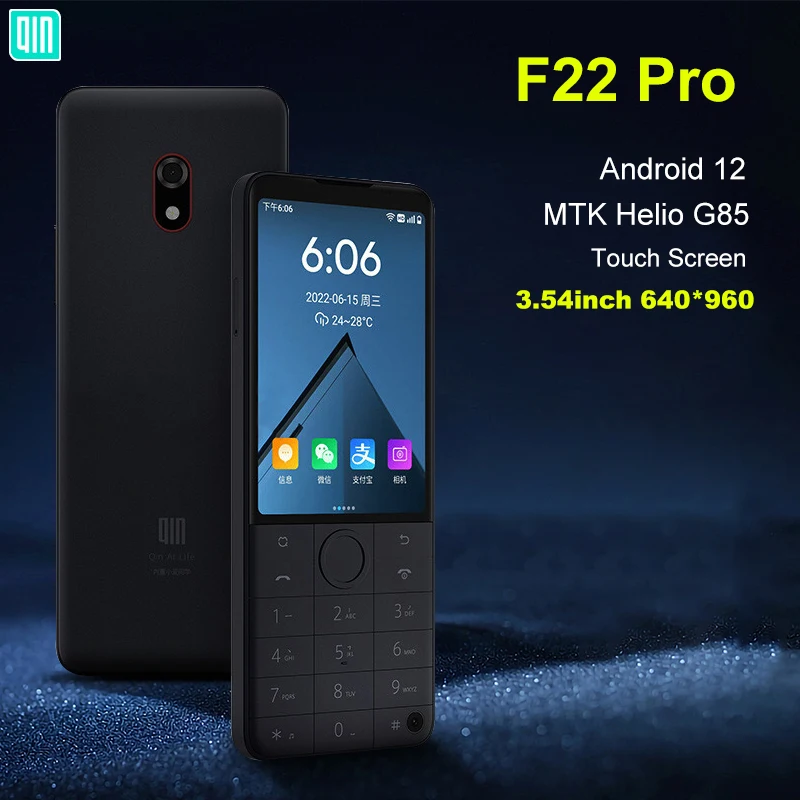 Qin f22 pro duoqin mtk helio g85 wifi 3,54 zoll 4gb 64gb octa core ...