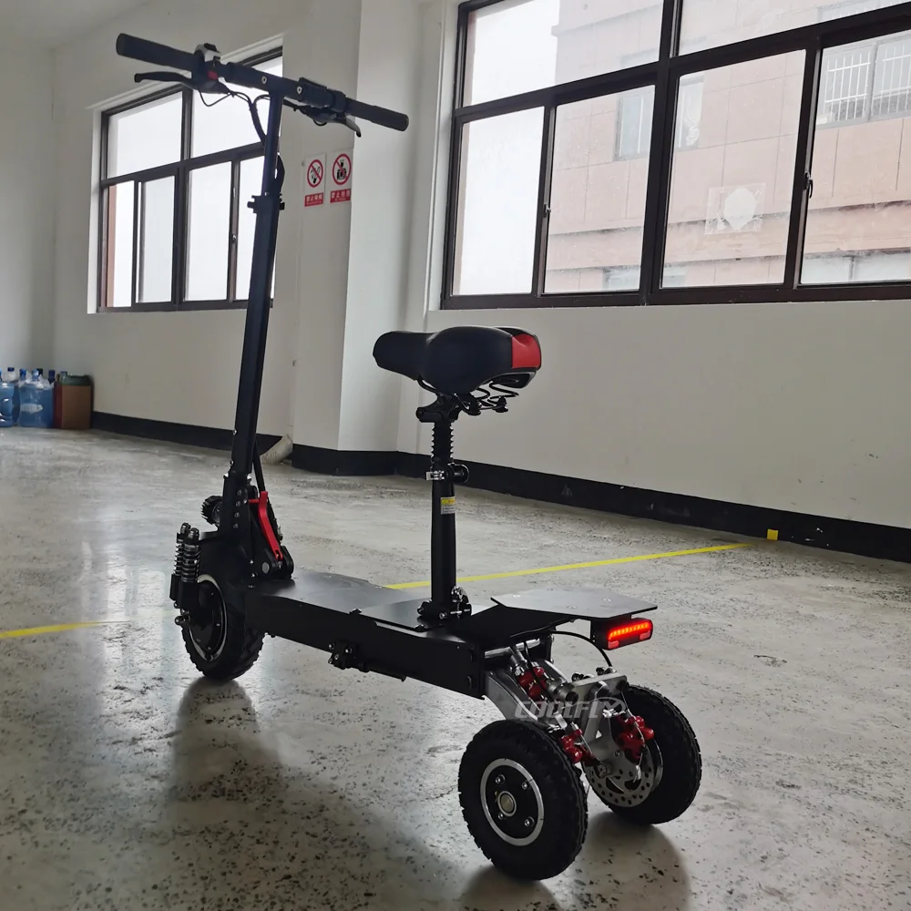 Exceptional quality 2023 Fashionable 48v 800w 1000w 15.6ah battery adult 3 wheel electric scooter with foldable