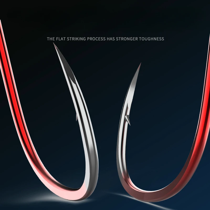 씨요로 50개/팩 1  -13    높은 탄소 강철 단일 후크 잉어 낚시 Wobbers 날카로운 가시 후크 낚시를위한 낚시 도구