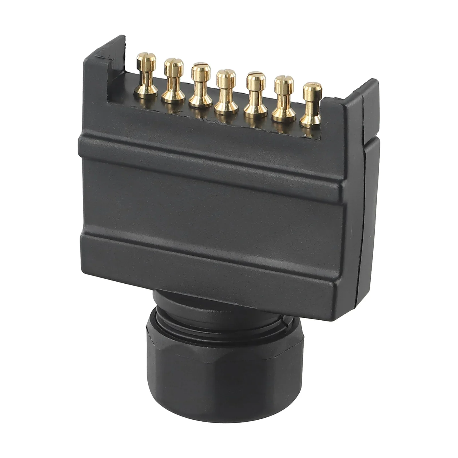 7 Pin AU Flat Plug Male Connector For Caravan Trailer Adapter Boat Quick Fit Male 7 Pins Connector Vehicle Parts & Accessories