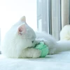 MADDEN Funny Cat Toys Colorful Yarn Balls with Bell Sounding Interactive Chewing Toy for Kitten Stuffed Toy Ball Cat Supplies 4