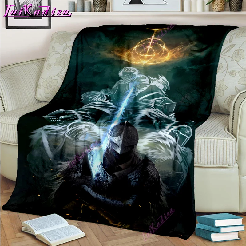 

Soft Elden Ring Blanket Game Throw Blanket Fleece Blanket Sofa blanket Sofa Cover Lightweight Warm blankets for beds Couch