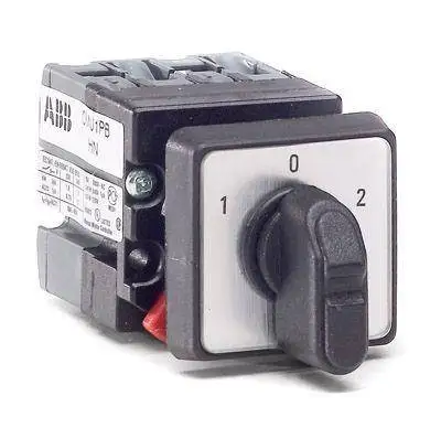 Переключатель 3-х поз. OMU1PB 1 ур. 10А IP65 ABB 1SCA022532R5960/9CNB022532R5960 | Строительство и ремонт