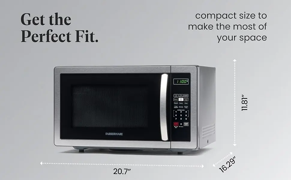 compact size to make the most of your space